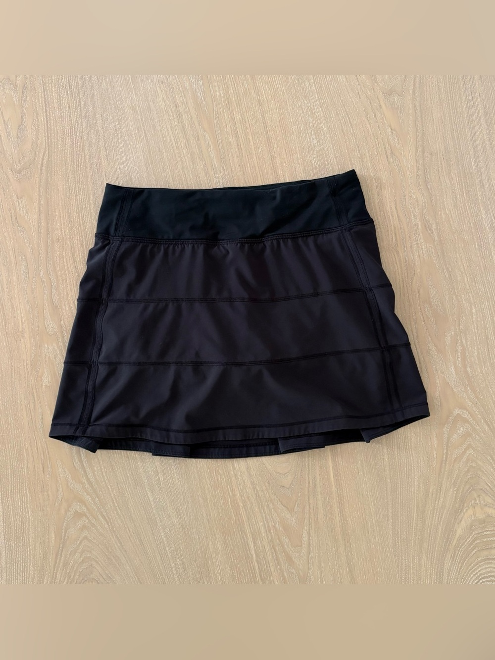 lululemon athletica Black Pace Rival Skirt - 2T (tall)